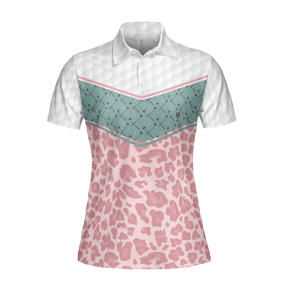 Custom Pink Golf Clubs Golf for Women Gifts for Lovers Women's Polo Shirts S-5XL