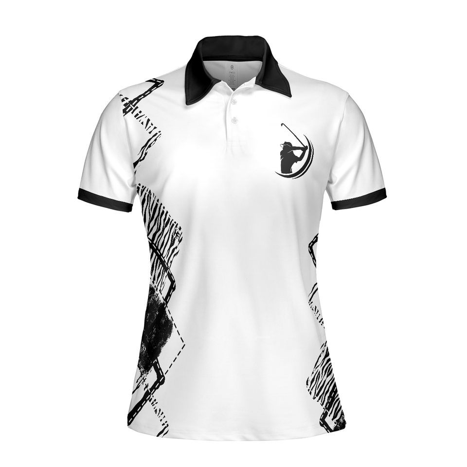 I Hope Your Day Is As Nice As My Putt Zebra Golf Shirt Women's Polo Shirts S-5XL