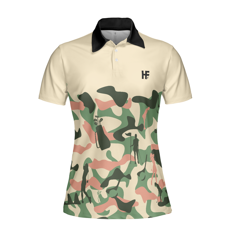 Texture Golf Set Short Sleeve Golf Shirt For Ladies Women's Polo Shirts S-5XL