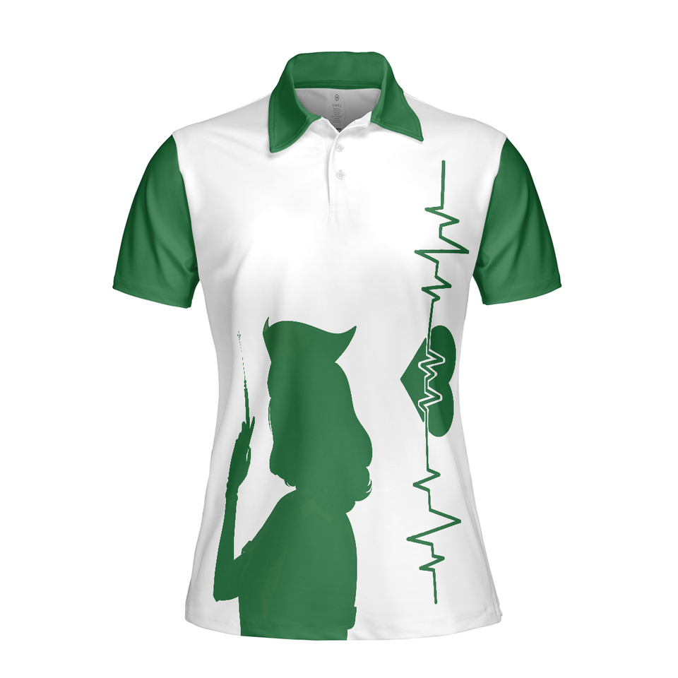 I Became A Nurse Because Your Life Is Worth My Time Women Polo Shirt S-5XL