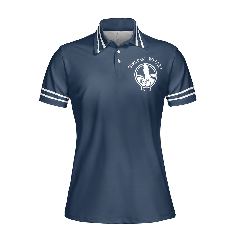 Custom Golf for Girl Can't for Ladies Gift for Golfers Women's Polo Shirts S-5XL