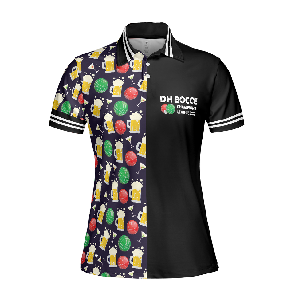 DH BOCCE Champions League Shirt Best Gift Women Polo Shirt S-5XL