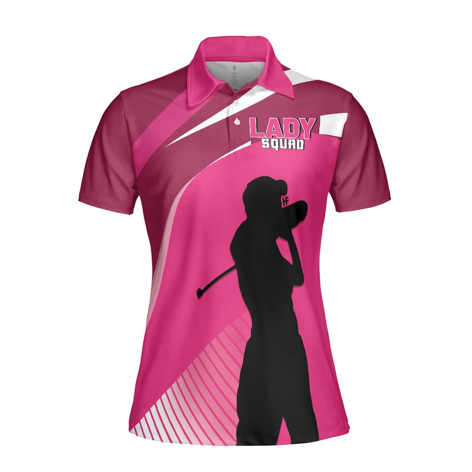 This Girl Can Golf Sleeve for Ladies Cool Golf Gift Women's Polo Shirts S-5XL