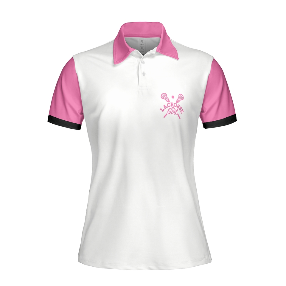 Yes I Play Like A Girl Need A Lacrosse Short Sleeve Women's Polo Shirts S-5XL