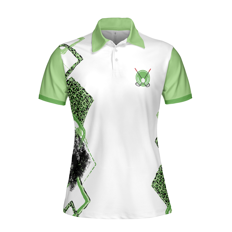 Golf Is Like Cooking You Slice It Chip It And Put It On Women's Polo Shirts S-5XL