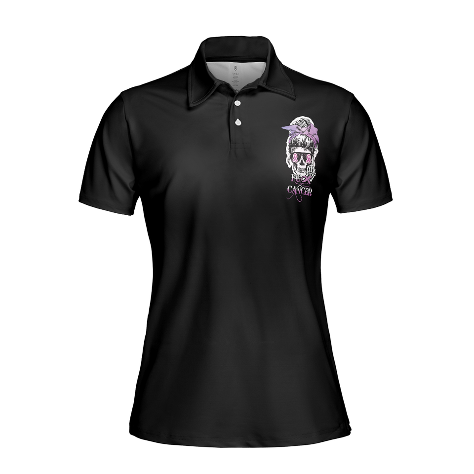 You Mess With The Wrong One Cancer Perfect Gift Women's Polo Shirts S-5XL