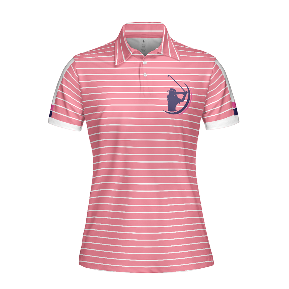 Old Lady Play Some Grandmas Play Golf Women Polo Shirt S-5XL