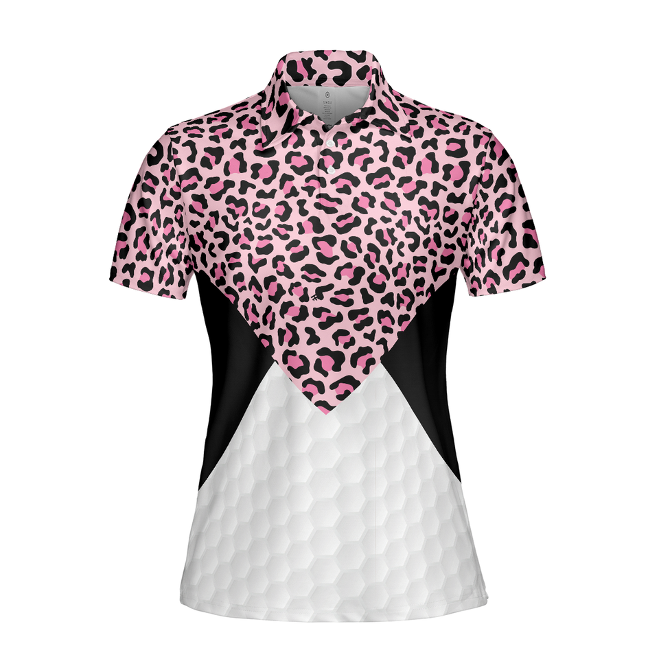 I'm Sorry For What I Said When I Was Golfing Pink Leopard Women Polo Shirt S-5XL
