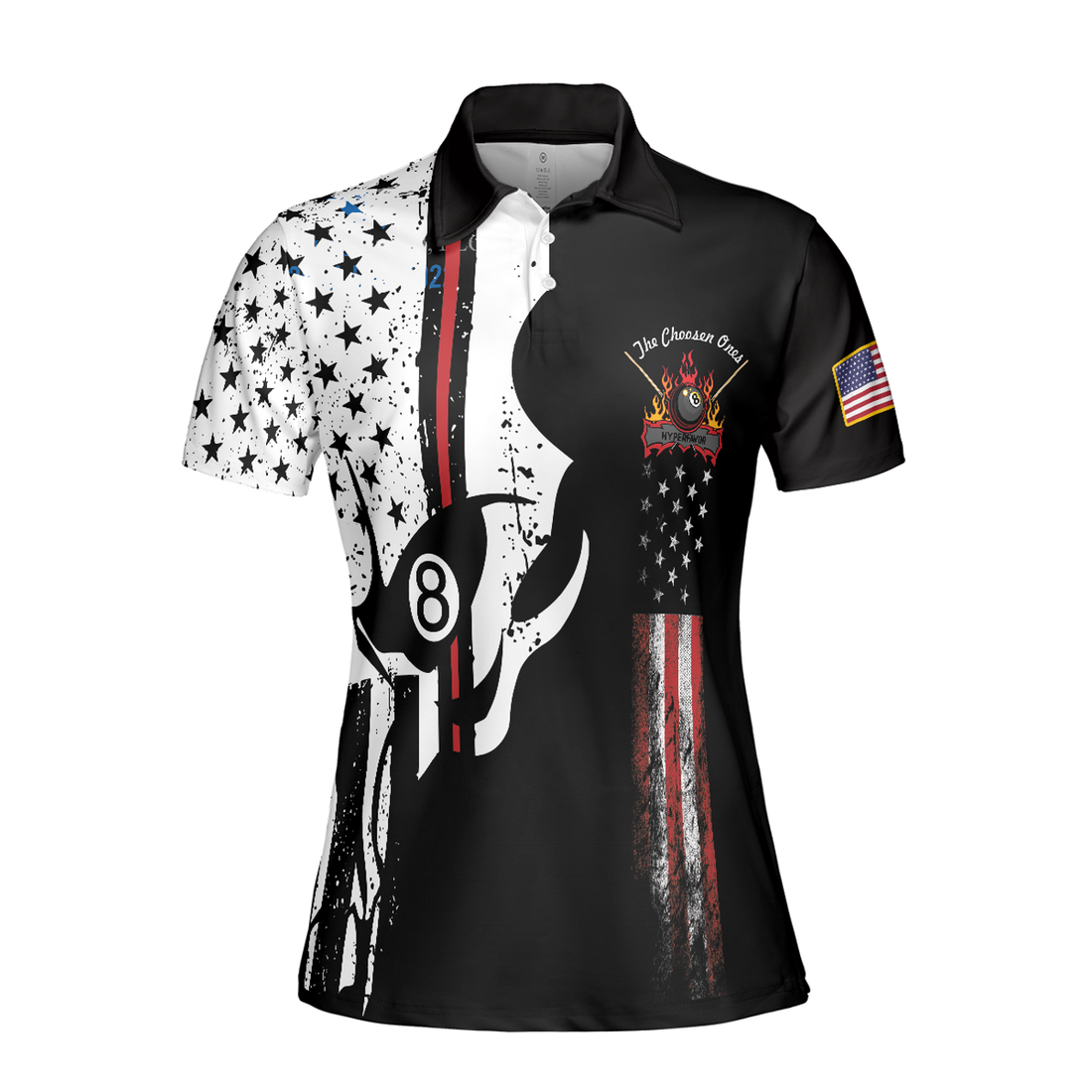 The Chosen Ones Skull Billiards Short Gift For Women's Polo Shirts S-5XL