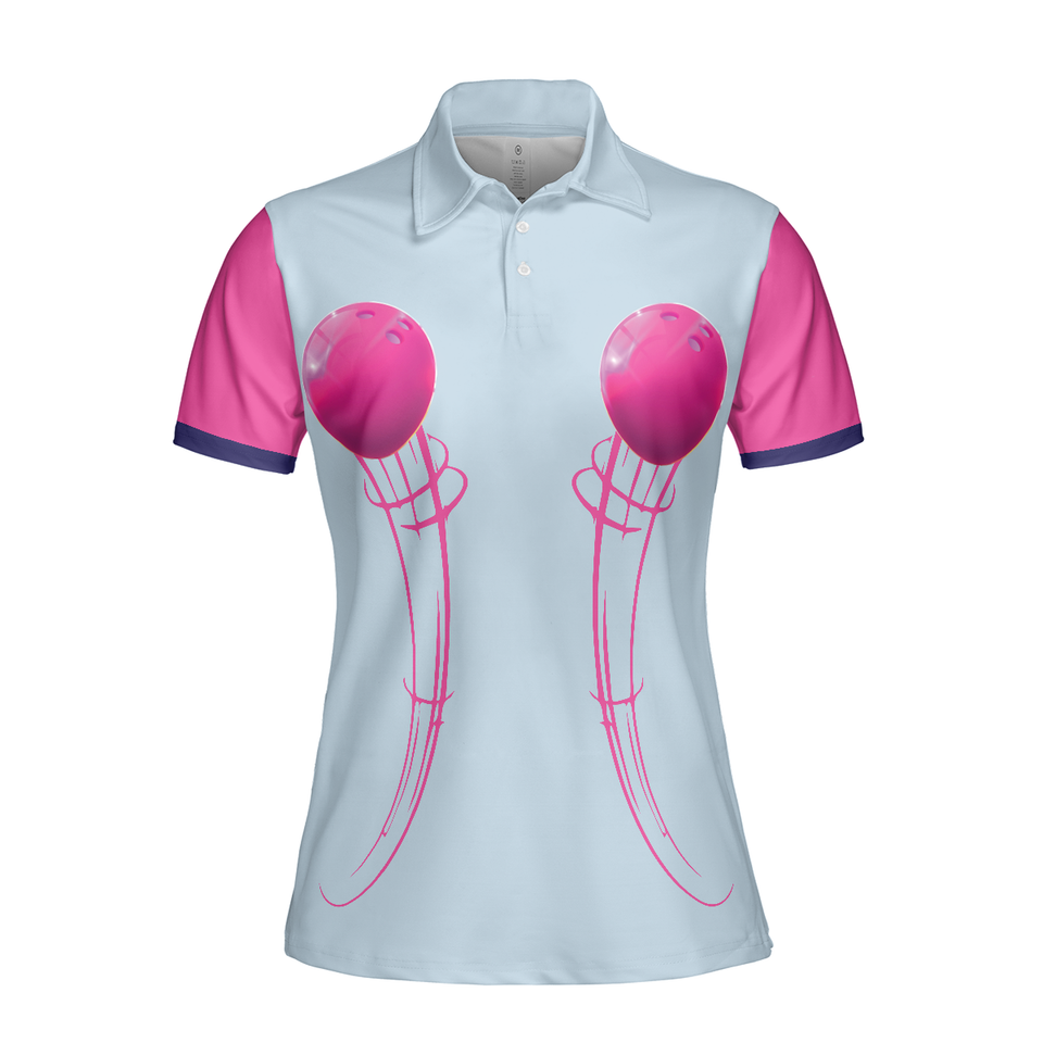 Bowling Women Polo Shirt, Watch Out This Girl Knows Short Sleeve Women Polo Shirt - Perfect Gift For Women, Bowlers Women' s Polo Shirt S -5XL