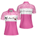 Golf I Am A Simple White And Pink Gift For Wine Lovers Women's Polo Shirts S-5XL