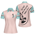Do Not Make Me Use My Voice Golf Ladies Cool Short Women's Polo Shirts S-5XL
