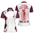 Leopard Golf for Ladies You Say Girl Can't Golf So Women's Polo Shirts S-5XL