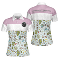 Cool Gift For Geography Teacher Like A Normal But Cooler Women's Polo Shirts S-5XL