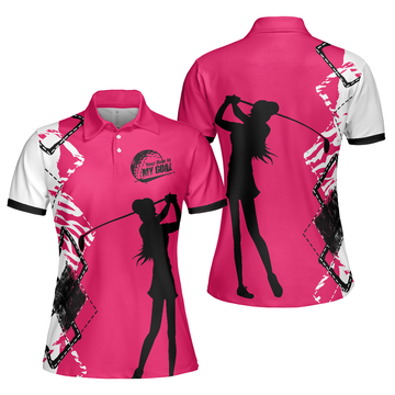 Your Hole Is My Goal Golf Short Sleeve for Ladies Women's Polo Shirts S-5XL