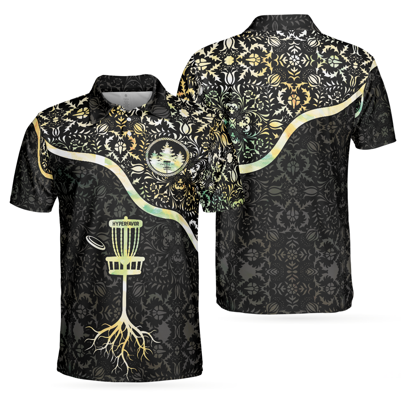 Disc Golf Is My Life Cool Innova Golf Gift Best Idea For Men Men's Polo Shirt