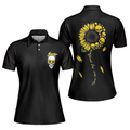 You Are My Sunshine Skull Gift Black Short Sleeve Women's Polo Shirts S-5XL
