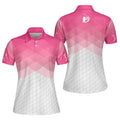 Argyle Pattern Golf Just A Girl Who Loves Playing Golf Women's Polo Shirts S-5XL