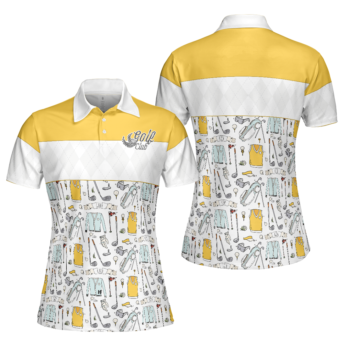Golf Symbol And Golf Life Short Sleeve Best Golf Shirt Women's Polo Shirts S-5XL
