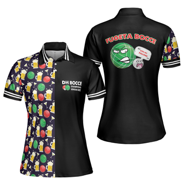 DH BOCCE Champions League Shirt Best Gift Women Polo Shirt S-5XL