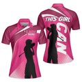 This Girl Can Golf Sleeve for Ladies Cool Golf Gift Women's Polo Shirts S-5XL
