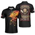 Chef Skull Disc Golf Short Sleeve Polo Shirt Gift For Men Men's Polo Shirt S-5XL