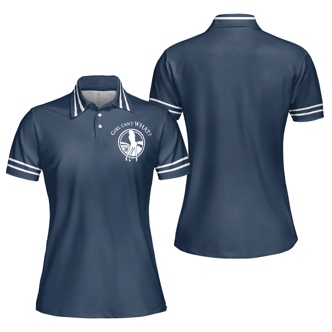 Custom Golf for Girl Can't for Ladies Gift for Golfers Women's Polo Shirts S-5XL