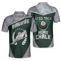 Cool Billiards Steel Pattern Shirt Birthday Gift for Men Men's Polo Shirt S-5XL