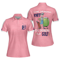 Old Lady Play Some Grandmas Play Golf Women Polo Shirt S-5XL