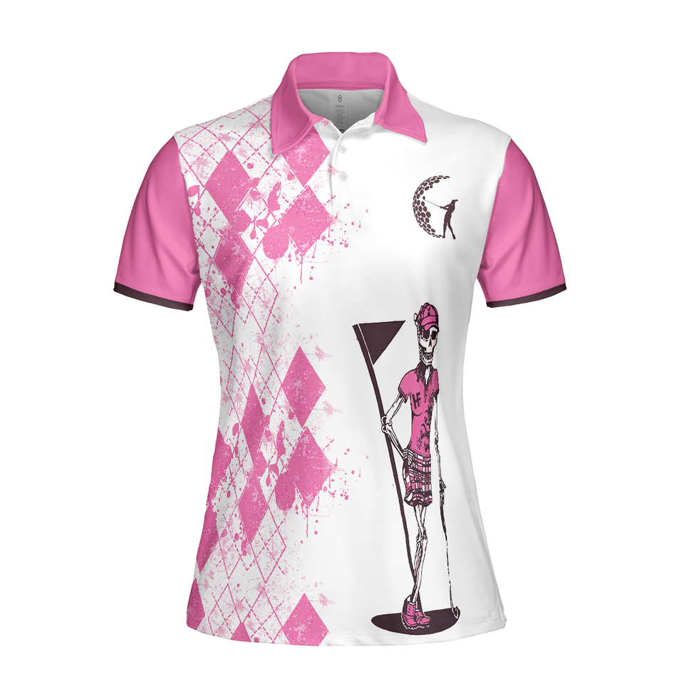 Never Underestimate A Who Loves Golf Born In September Women's Polo Shirts S-5XL