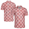 Funny Gun Flower Floral Plants Golf Men's Polo Shirt S-5XL