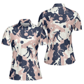 Pink Camouflage Tennis Girl Short Sleeve For Women's Polo Shirts S-5XL