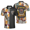 Play Darts Drink Beer Polo Shirt for Beer Lovers Men's Polo Shirt S-5XL