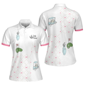 Ready For A Golf Day Short Sleeve White And Women's Polo Shirt S-5XL