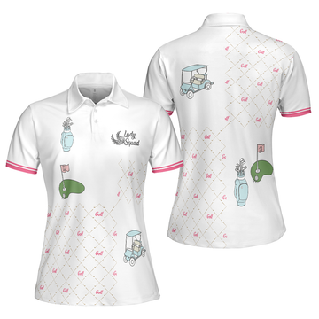 Ready For A Golf Day Short Sleeve White And Women's Polo Shirt S-5XL