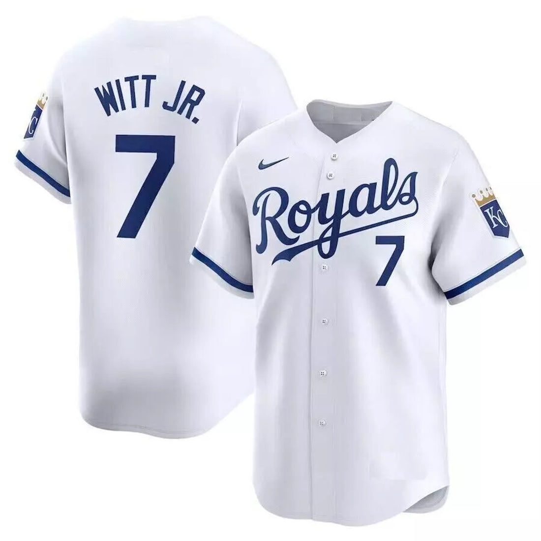 Custom Men 2024 Royals Baseball Jersey S-5XL
