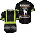 Custom Arborist Baseball Jersey Shirt Baseball Jersey S-5XL