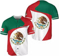 Custom Mexico Soccer Mexican Jersey Baseball Shirt Baseball Jersey S-5XL