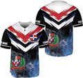 Custom Dominican Republic Baseball Jersey Shirt S-5XL