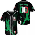 Custom Italia Baseball Jersey Italian Shirt Baseball Jersey S-5XL