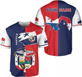 Custom Panama Baseball Camisa Shirt Panamanian Flag Baseball Jersey S-5XL