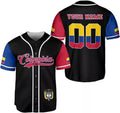 Custom Colombia Flag Baseball Jersey Shirt Baseball Jersey S-5XL