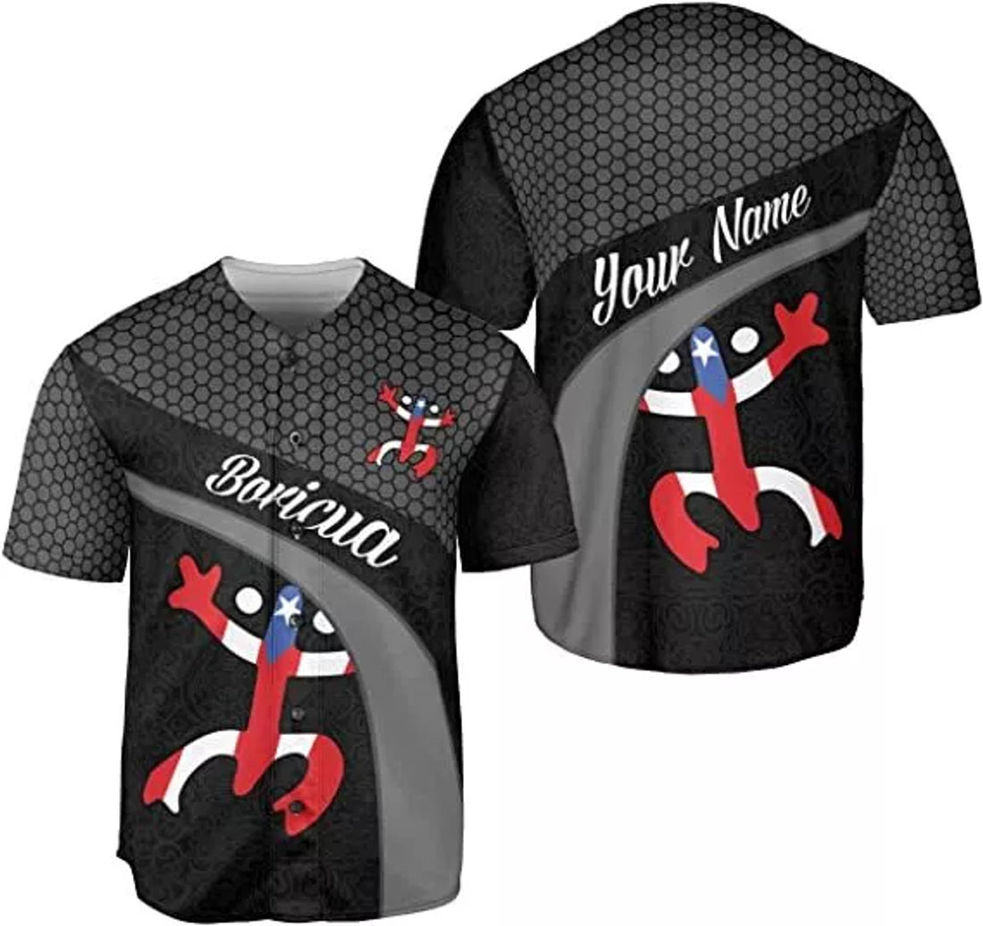 Custom Puerto Rico Baseball Shirt Baseball Jersey S-5XL