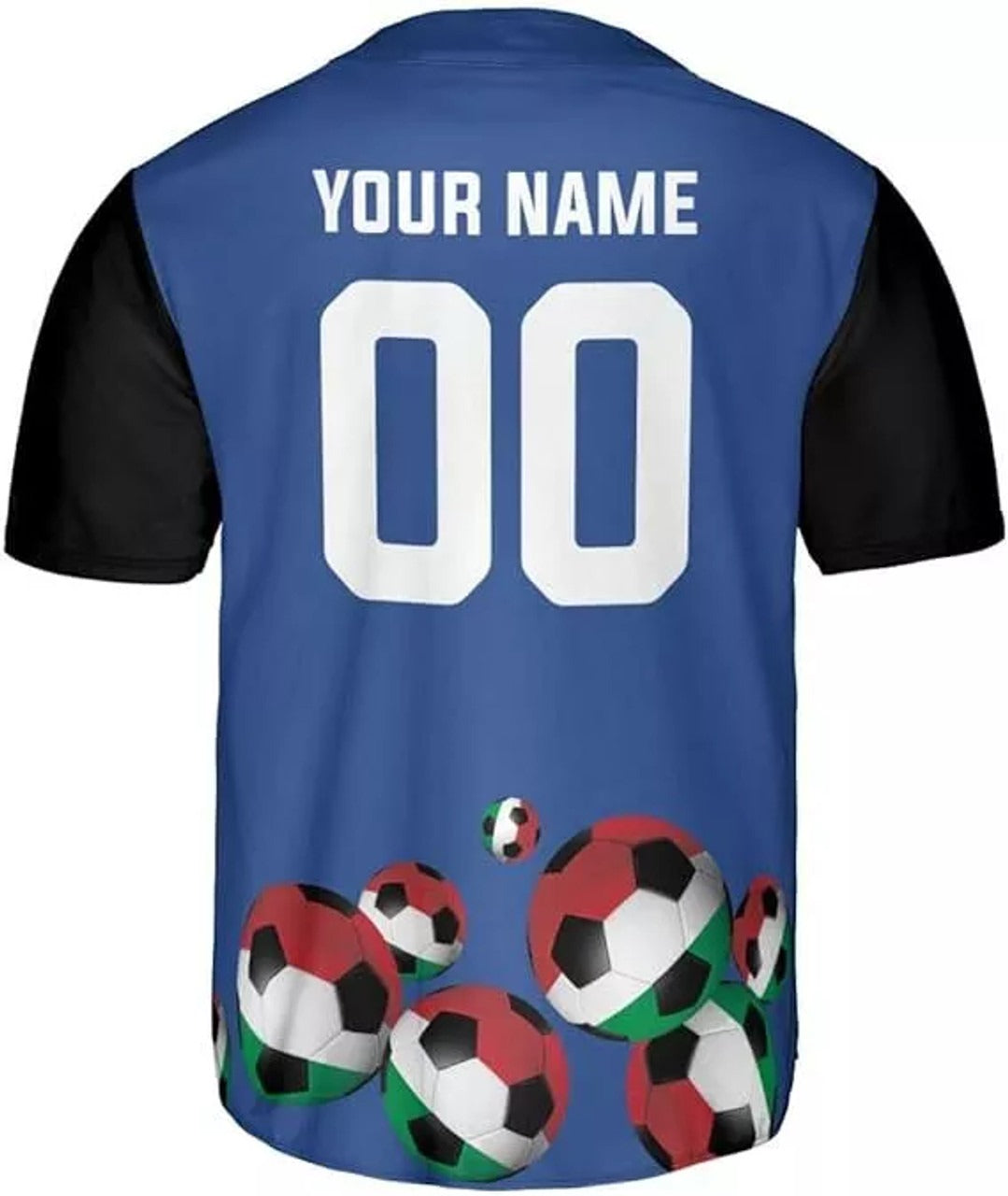 Custom Italia Flag Baseball Jersey Italian Shirt for Men and Women