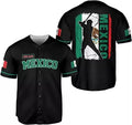 Personalized Mexico Baseball Shirt Aztec Design Baseball Jersey S-5XL