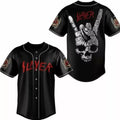 Slayer Rock Band 3D Jersey Shirt Baseball Gift Baseball Jersey S-5XL