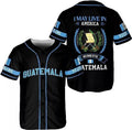 Custom Personalized Guatemala Baseball Jersey Baseball Jersey S-5XL