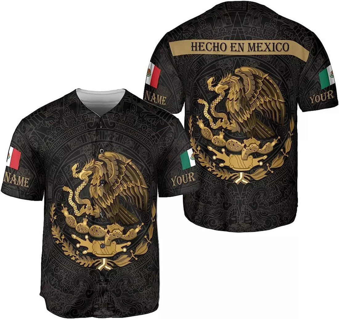 Custom Mexico Baseball Jersey Mexican Baseball Shirt Baseball Jersey S-5XL