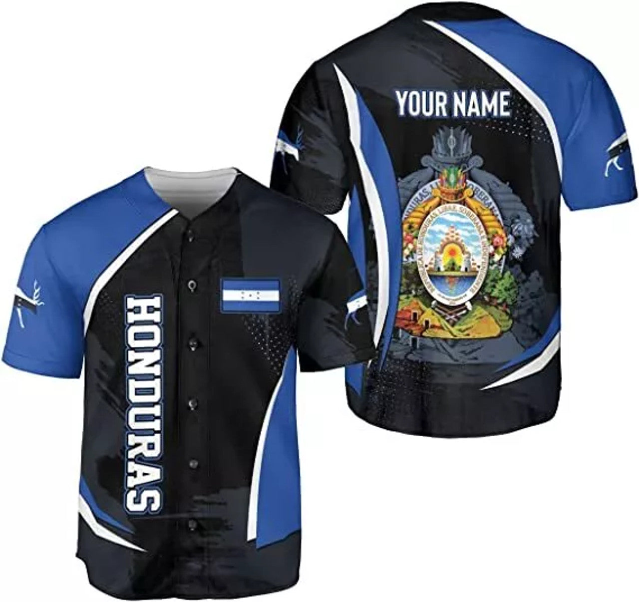 Custom Honduras Baseball Jersey Shirt for Baseball Jersey S-5XL