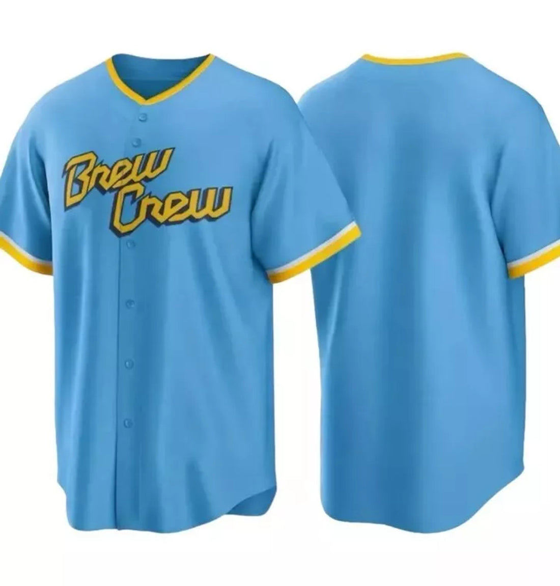 Milwaukee Brewers Brew Crew City Connect Baseball Jersey S-5XL